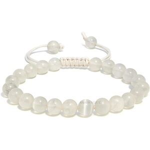 Healing Crystal Bracelet – Chic Gemstone Bracelet For Men And Women – 8Mm Round